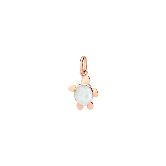 Charm Dodo Donna DoDo Nature in Oro rosa DMC0027_TURTL_EPA9R - DMC0027_TURTL_EPA9R